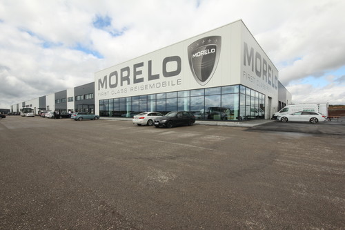Morelo-Werksgebäude.