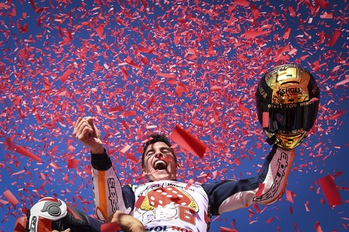 Moto-GP-Weltmeister 2017: Marc Marquez.