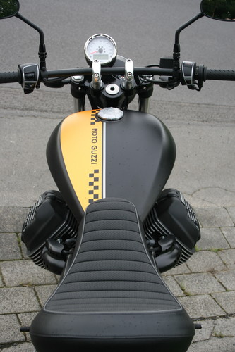 Moto Guzzi V9 Bobber.