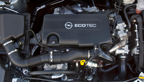 Motor des Opel Astra 1.7 CDTI Ecoflex.