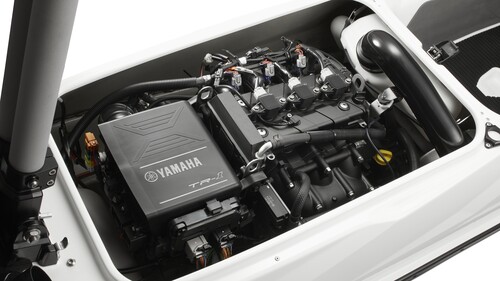 Motor des Yamaha Waverunner Jet-Blaster.