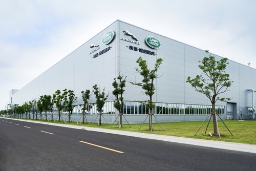 Motorenwerk von Jaguar Land Rover in Changshu.