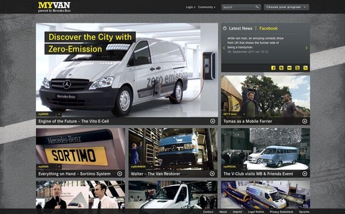„MYVAN“ gestartet: Mercedes-Benz Vans launched weltweit erste Social-TV Plattform für Gewerbetreibende und Van-Enthusiasten.