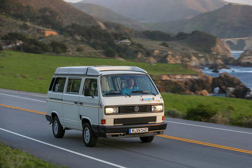 Nach 30 Jahren Volkswagen California Jubiläumsfahrt durch Kalifornien.