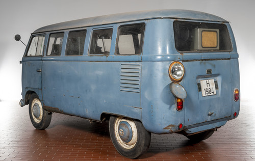 Nach 54 Jahren entdeckt: der erste VW T1 Radarmesswagen, der zu Schulungszwecken der Polizei in Niedersachsen im Einsatz war.