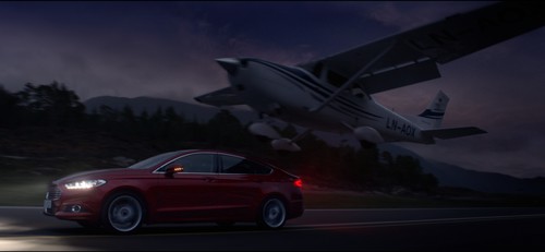 „Nachtflug“: Werbespot für den Ford Mondeo.