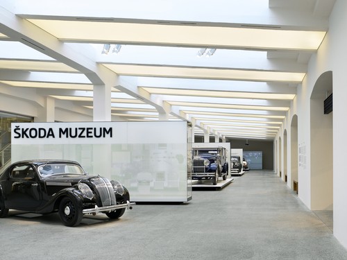 Neueröffnung des Skoda-Museums.