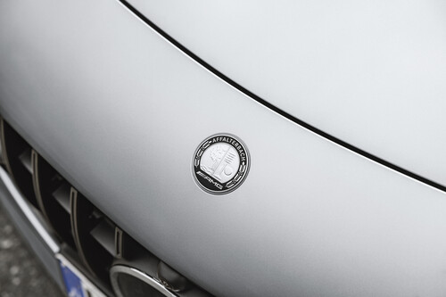 Neues AMG-Logo auf dem Mercedes-AMG GT 63 Coupé.
