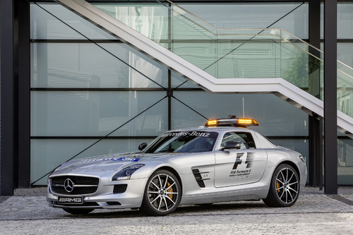 Neues Safety-Car für die Formel 1: Mercedes-Benz SLS GT.