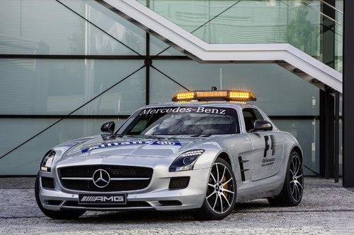 Neues Safety-Car für die Formel 1: Mercedes-Benz SLS GT.