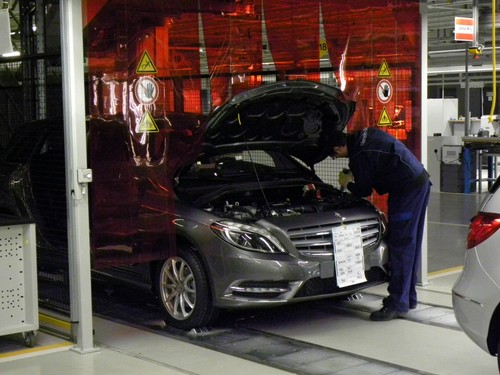 Neues Werk von Mercedes-Benz im ungarischen Kecskemet.