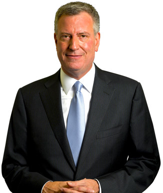New Yorks Bürgermeister Bill de Blasio.
