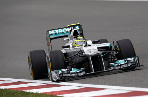 Nico Rosberg im Mercedes AMG Petronas.