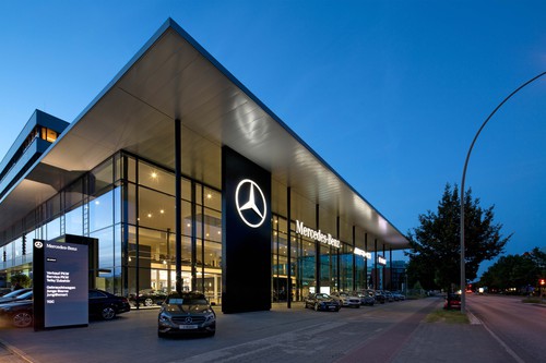 Niederlassung Hamburg der Daimler AG.