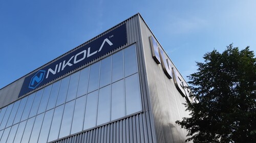 Nikola-Werk bei Iveco in Ulm.