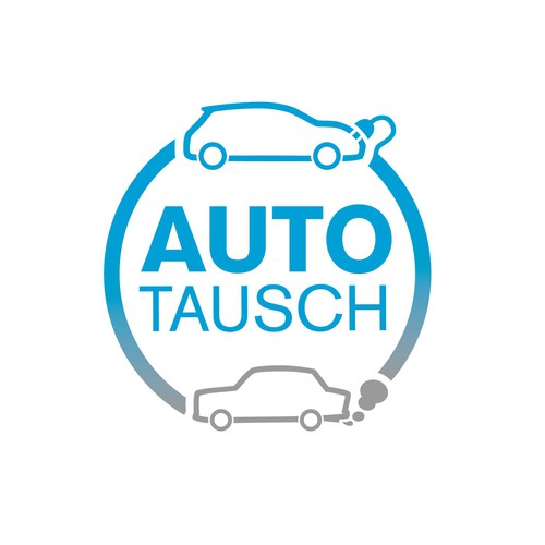 Nissan &quot;Auto-Tausch&quot; Logo.