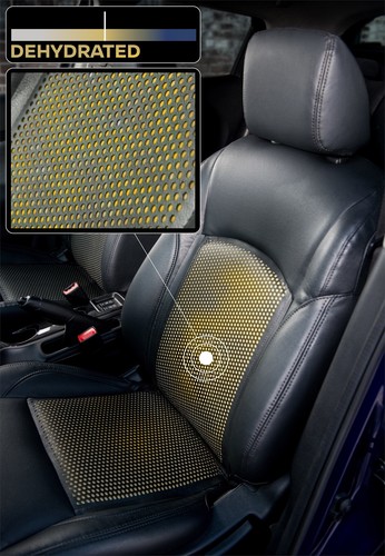 Nissan hat intelligente Textilien entwickelt, die eine Dehydration erkennen können. 