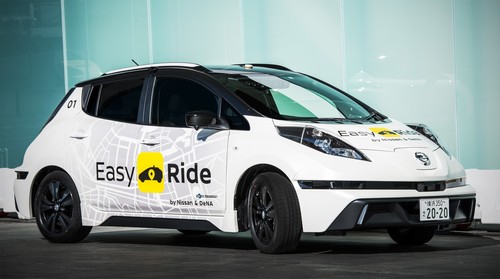 Nissan-Mobilitätsdienst Easy Ride.