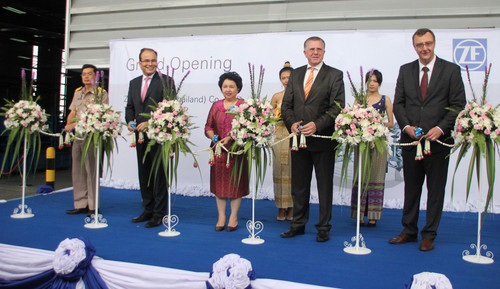 Offizielle Eröffnung des ZF-Werkes im thailändischen Rayong.