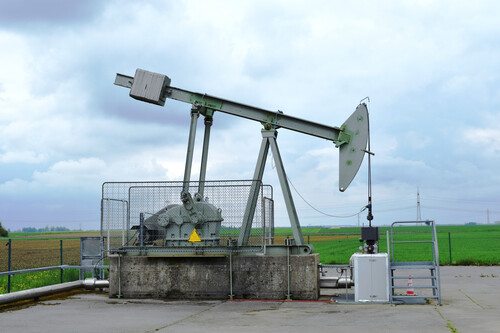 Ölförderpumpe in Aitingen.