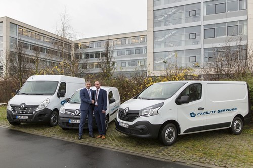 Oliver Weinbeck, Director Supply Chain/Procurement ISS und Dirk Horstkötter, Leiter Key Account/Direktgeschäft Renault Deutschland AG (v.l).