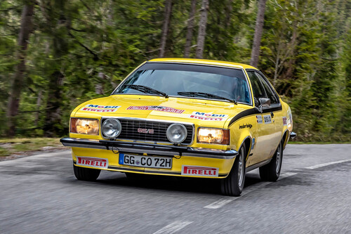 Olympia-Rallye ’72-Revival: Opel Commodore B GS/E.