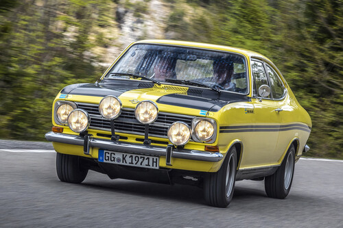 Olympia-Rallye ’72-Revival: Opel Kadett B Coupé.