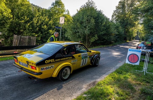 „Olympia-Rallye ’72-Revival“: Opel Kadett GT/E Coupé von 1971.