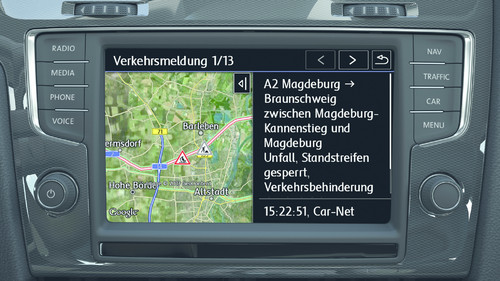 Onlinedienst Car-Net von Volkswagen.