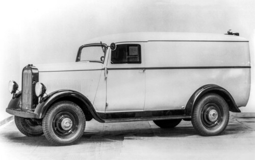 Opel 2,0 Liter Lieferwagen (1934/1935). 