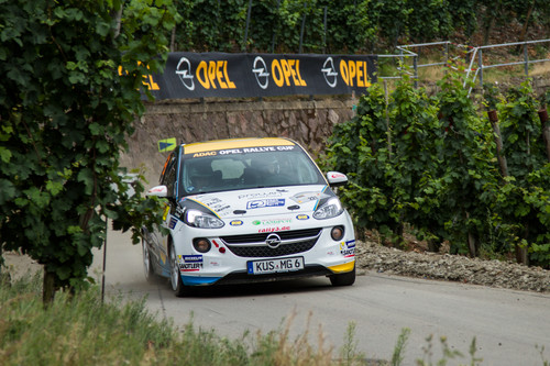 Opel Adam Cup bei der ADAC Rallye Deutschland.