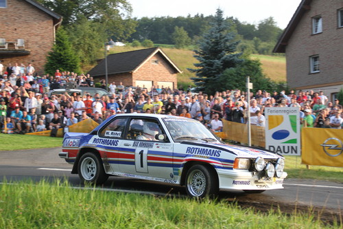 Opel Ascona beim ADAC Eifel Rallye Festival.