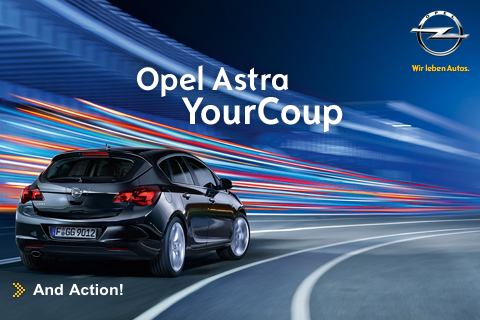 Opel-Astra-App „YourCoup“.