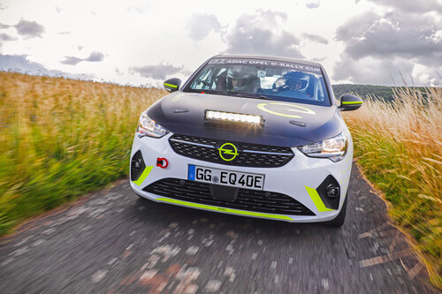 Opel Corsa-e Rally.
