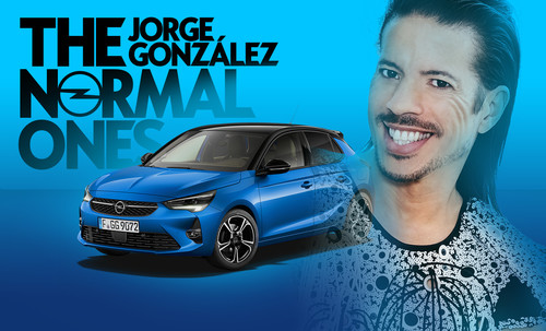 Opel-Corsa-Kampagne „The Normal Ones“: Jorge González.