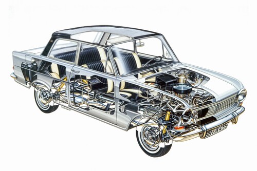 Opel Kadett A (1962–1965).