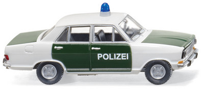Opel Kadett B von Wiking in Polizeiausführung.