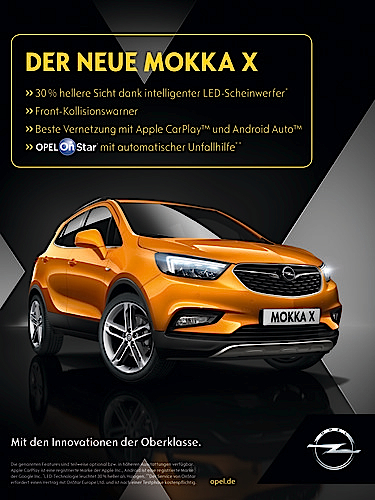 Opel-Kampagne für den Mokka X.