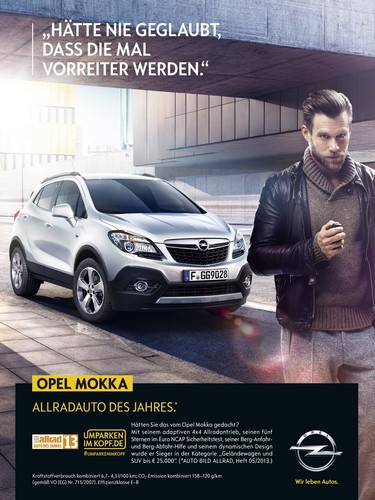 Opel-Kampagne „„Umparken im Kopf“ mit Ken Duken.