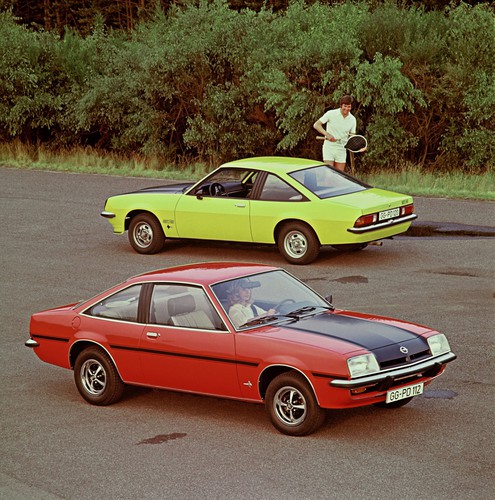 Opel Manta und Manta GT (1975).