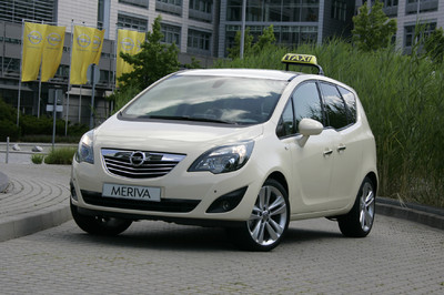 Opel Meriva als Taxi.