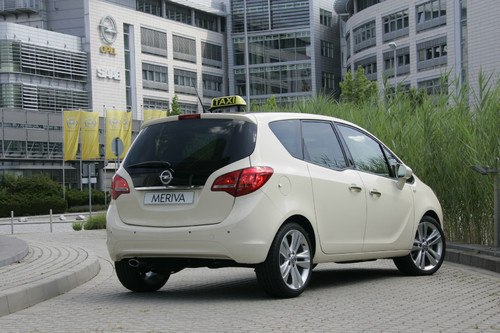 Opel Meriva als Taxi.