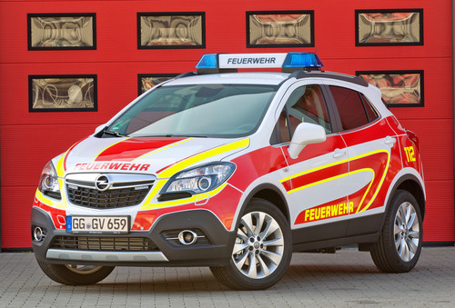 Opel Mokka für die Feuerwehr.