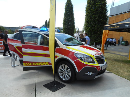 Opel Mokka für die Feuerwehr.