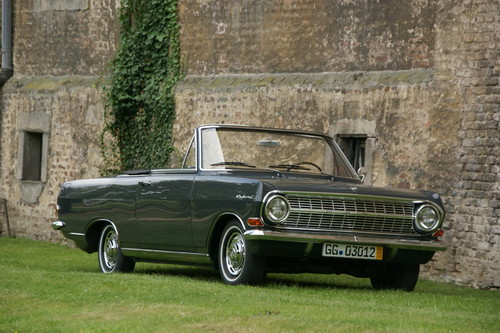 Opel Rekord A Cabriolet (1964).