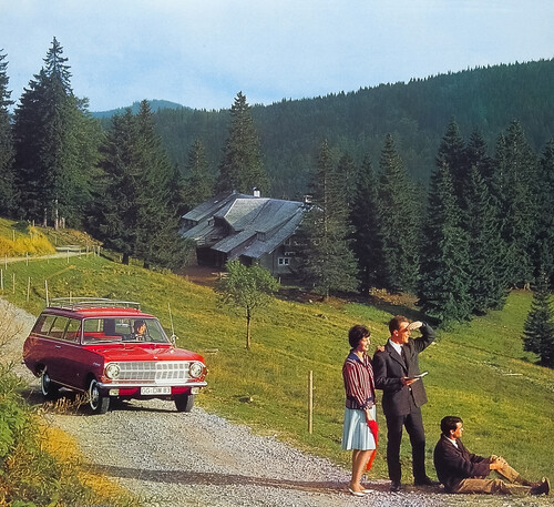Opel Rekord A Caravan (1963–1965).