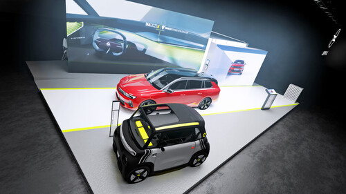 Opel-Standkonzept auf der IAA Mobility 2023, IAA Summit.