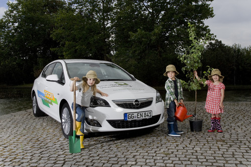 Opel unterstützt Projekt der Deutschen Umweltstiftung.