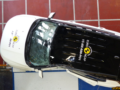 Opel/Vauxhall Grandland X im Euro-NCAP-Crashtest.