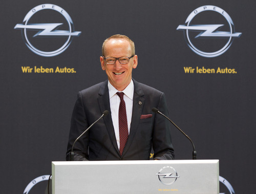 Opel-Vorstandsvorsitzendes Dr. Karl-Thomas Neumann. 